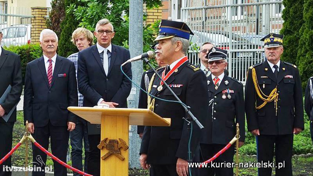 Apel z okazji Dnia Strażaka w KP PSP w Nakle nad Notecią