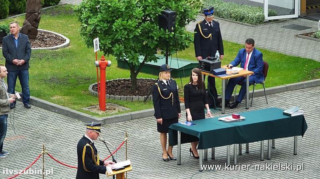 Apel z okazji Dnia Strażaka w KP PSP w Nakle nad Notecią