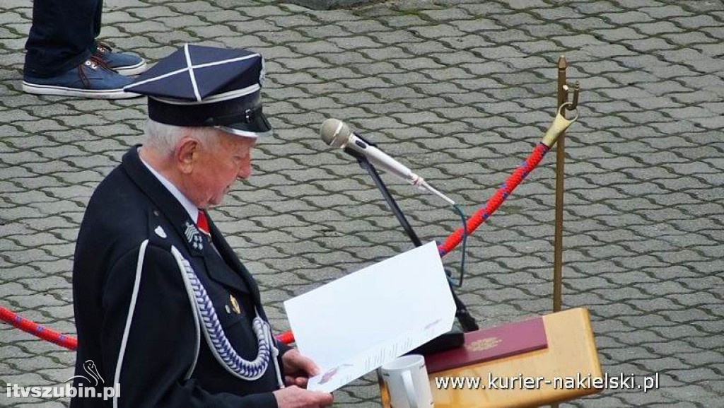 Apel z okazji Dnia Strażaka w KP PSP w Nakle nad Notecią