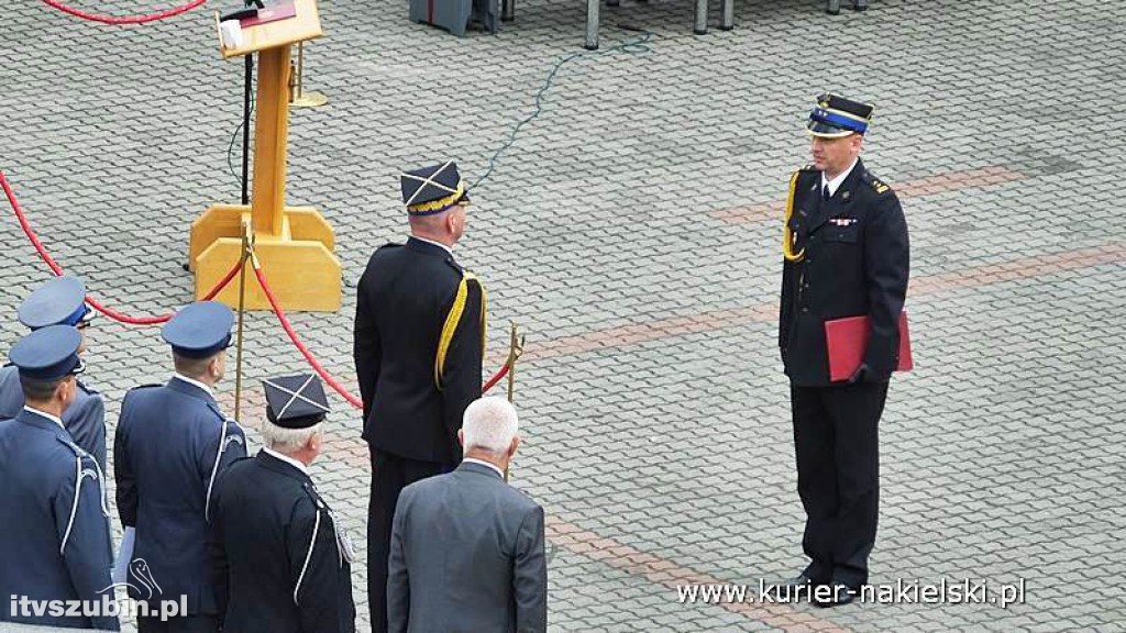 Apel z okazji Dnia Strażaka w KP PSP w Nakle nad Notecią