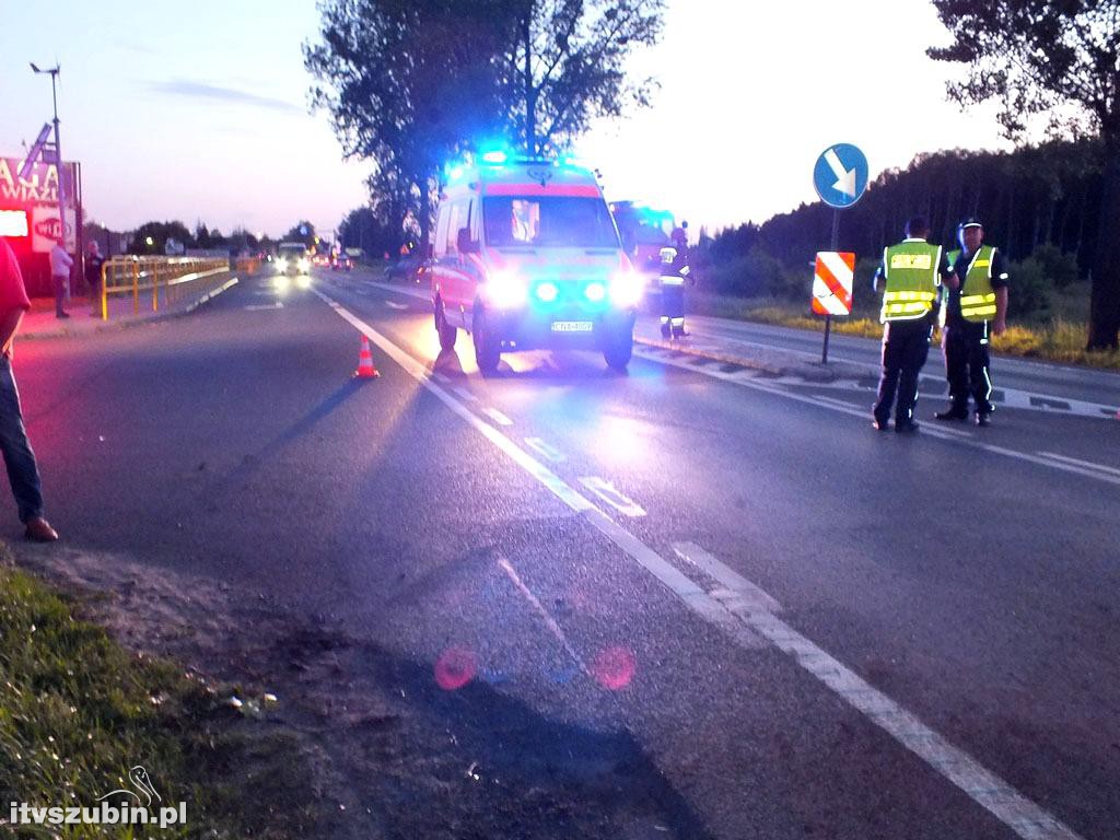 Wypadek w Zamościu