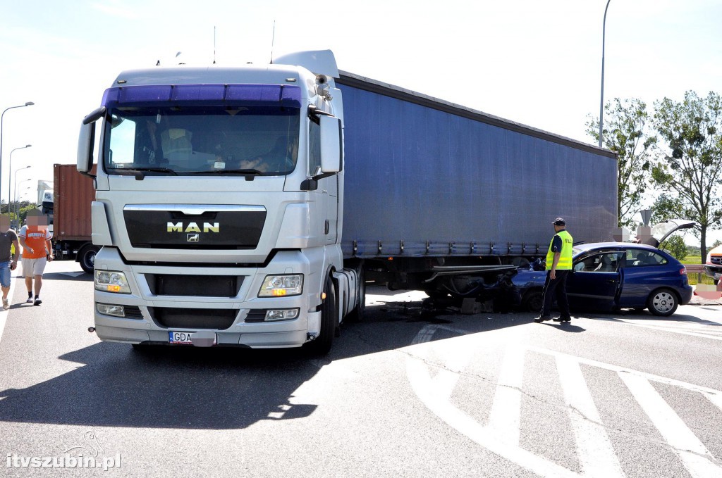 Dwa zdarzenia drogowe w Gminie Szubin na DK5