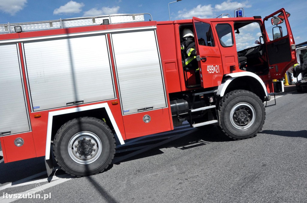 Dwa zdarzenia drogowe w Gminie Szubin na DK5