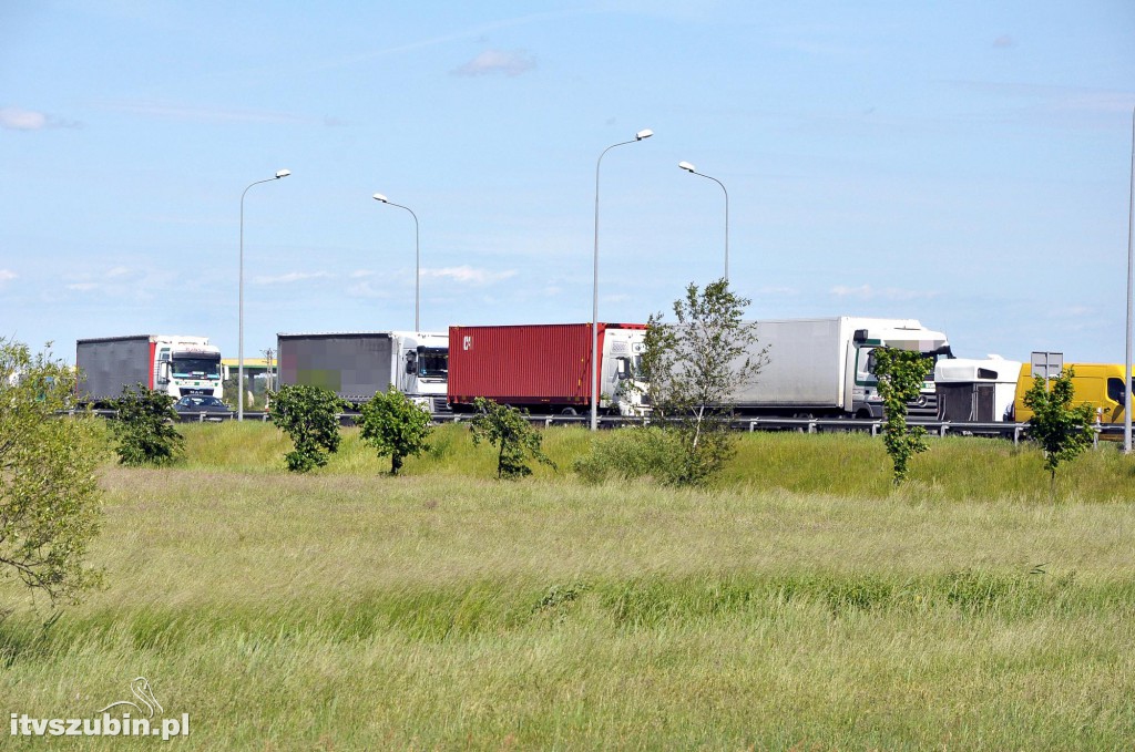 Dwa zdarzenia drogowe w Gminie Szubin na DK5