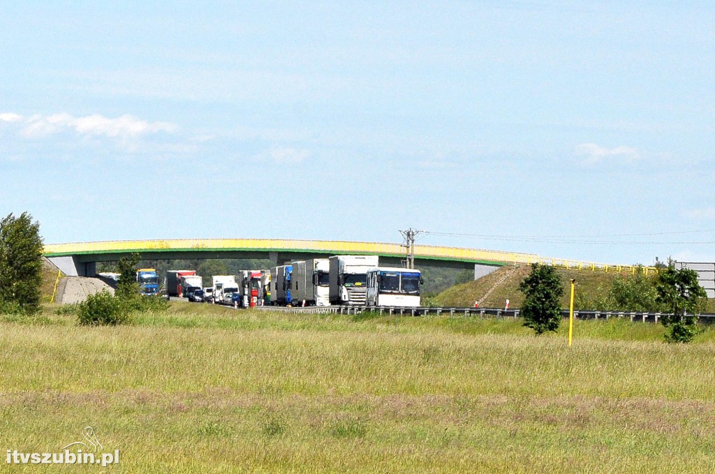 Dwa zdarzenia drogowe w Gminie Szubin na DK5