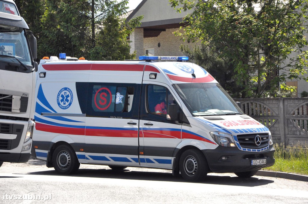 Dwa zdarzenia drogowe w Gminie Szubin na DK5