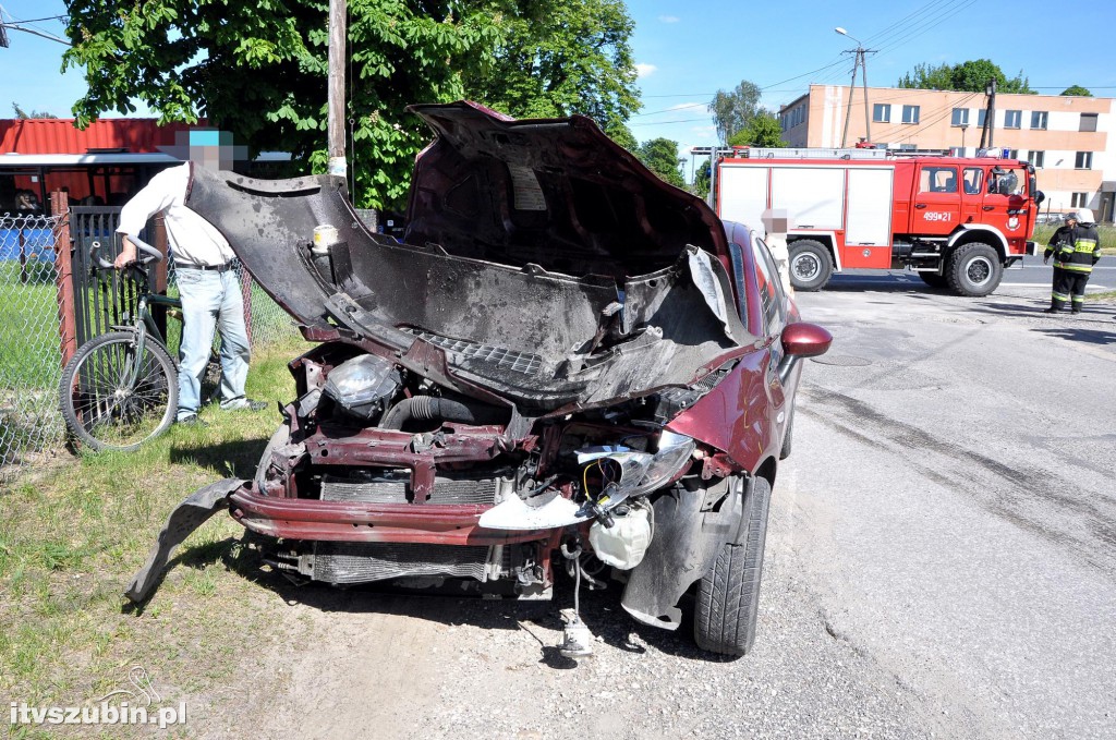 Dwa zdarzenia drogowe w Gminie Szubin na DK5