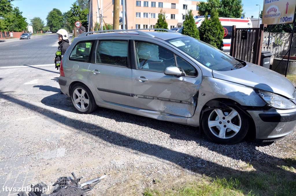 Dwa zdarzenia drogowe w Gminie Szubin na DK5