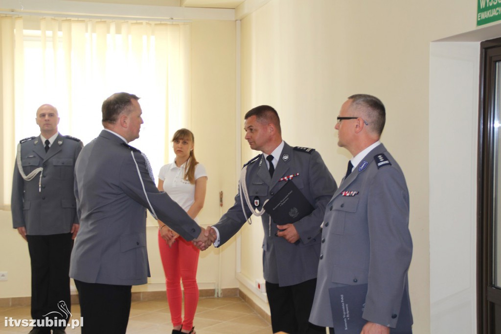 Uroczyste przekazanie nakielskiej komendy