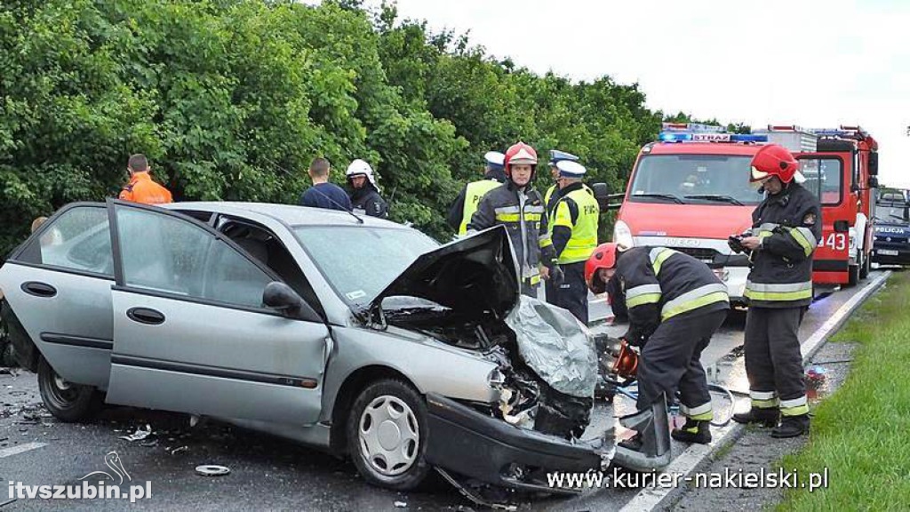 Zderzenie czołowe pod Śmielinem