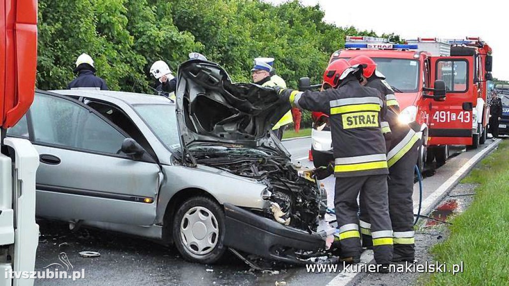 Zderzenie czołowe pod Śmielinem