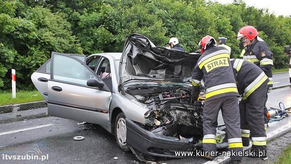 Zderzenie czołowe pod Śmielinem