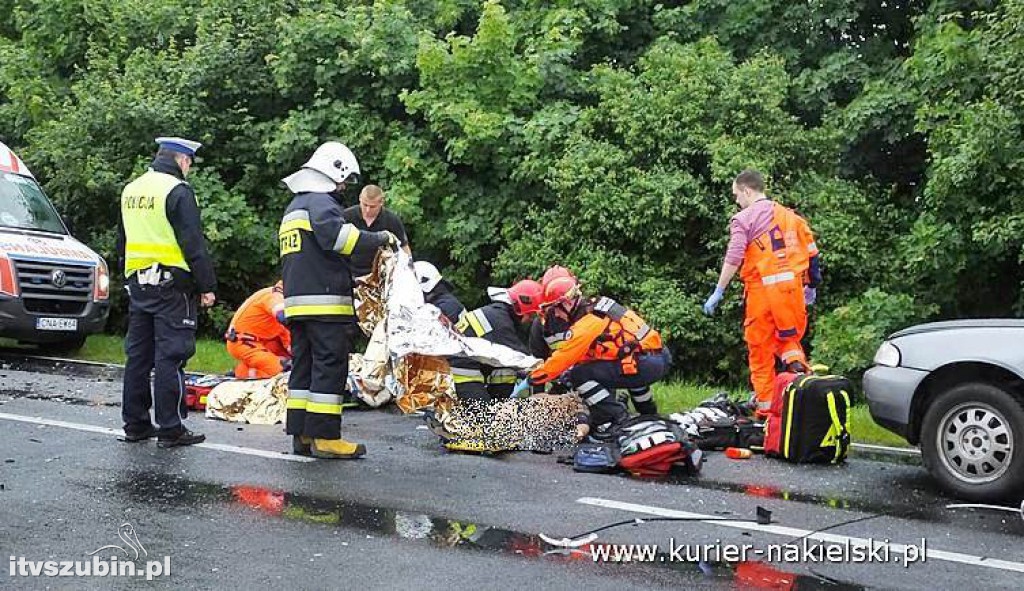 Zderzenie czołowe pod Śmielinem