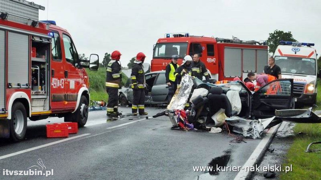 Zderzenie czołowe pod Śmielinem