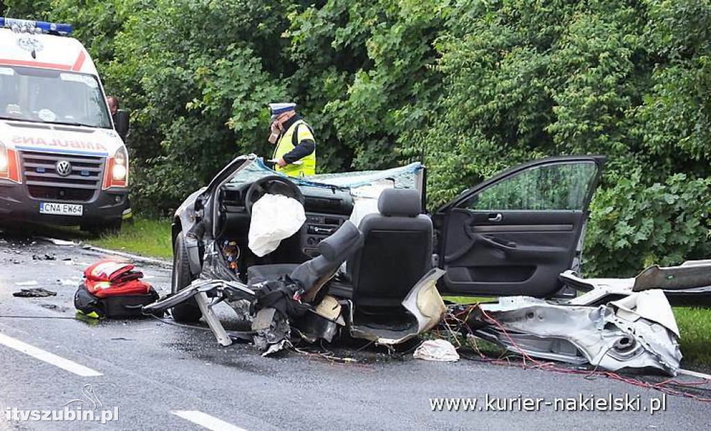 Zderzenie czołowe pod Śmielinem