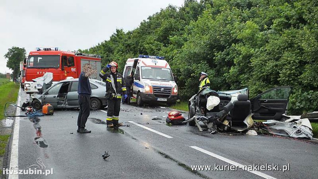 Zderzenie czołowe pod Śmielinem