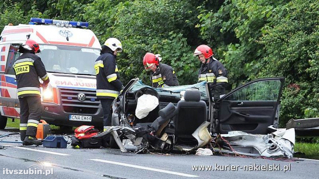 Zderzenie czołowe pod Śmielinem