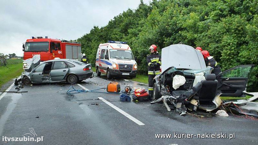 Zderzenie czołowe pod Śmielinem