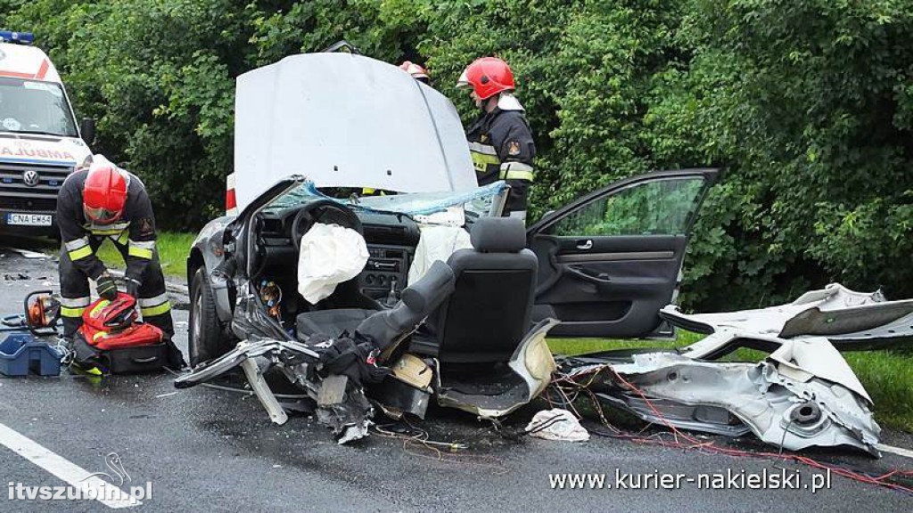 Zderzenie czołowe pod Śmielinem