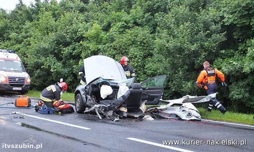 Zderzenie czołowe pod Śmielinem