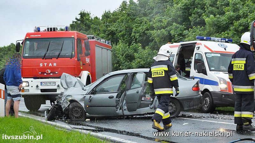 Zderzenie czołowe pod Śmielinem