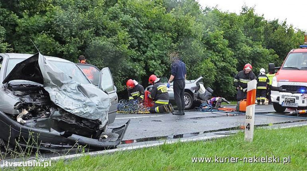 Zderzenie czołowe pod Śmielinem