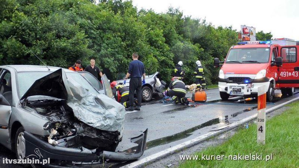 Zderzenie czołowe pod Śmielinem