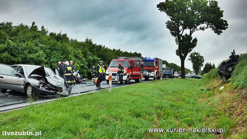 Zderzenie czołowe pod Śmielinem