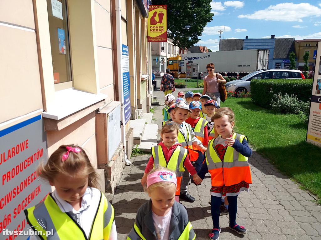Przedszkolaki z wizytą u strażaków z OSP Szubin