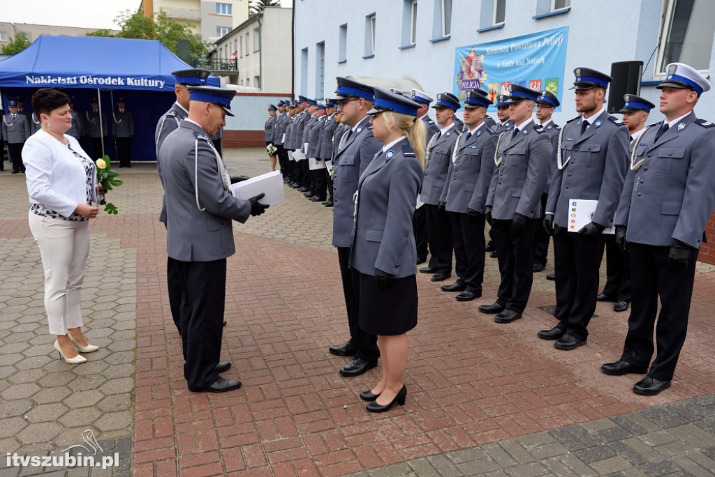 Policjanci z Nakła uroczyście obchodzili swoje święto