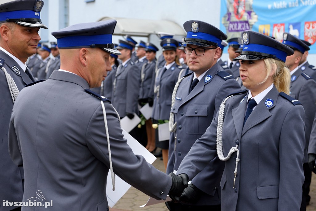 Policjanci z Nakła uroczyście obchodzili swoje święto