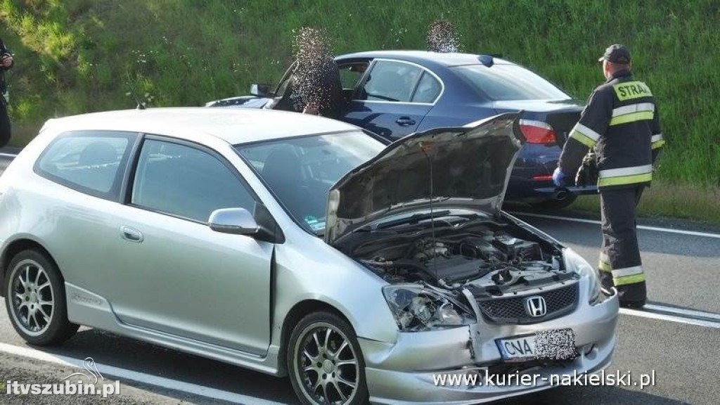 Wypadek na krajowej 10 pod Trzeciewnicą