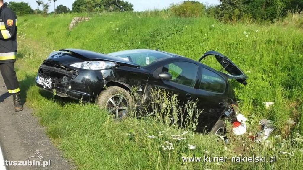 Wypadek na krajowej 10 pod Trzeciewnicą