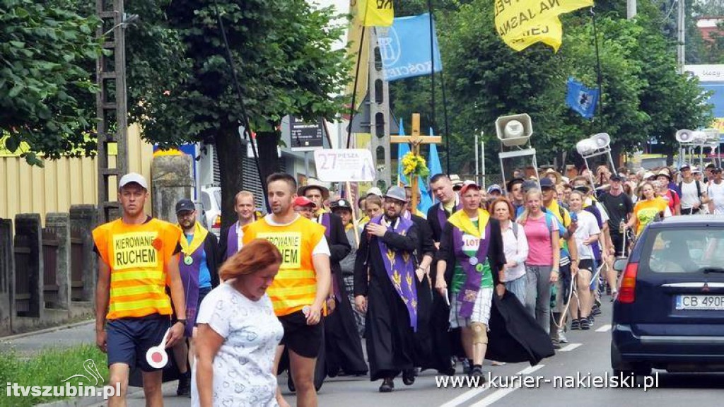 Pielgrzymi z grupy kaszubskiej dotarli do Szubina