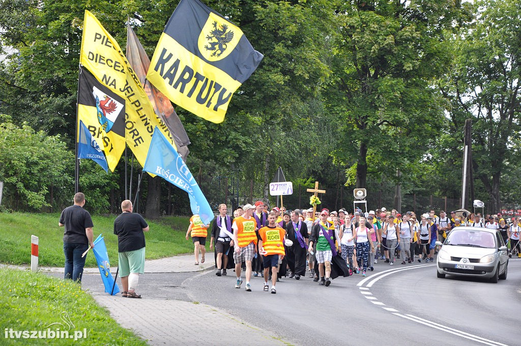 Pielgrzymi z grupy kaszubskiej dotarli do Szubina