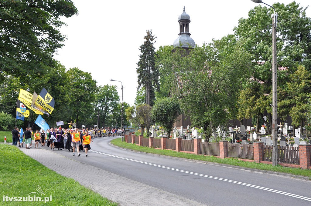 Pielgrzymi z grupy kaszubskiej dotarli do Szubina