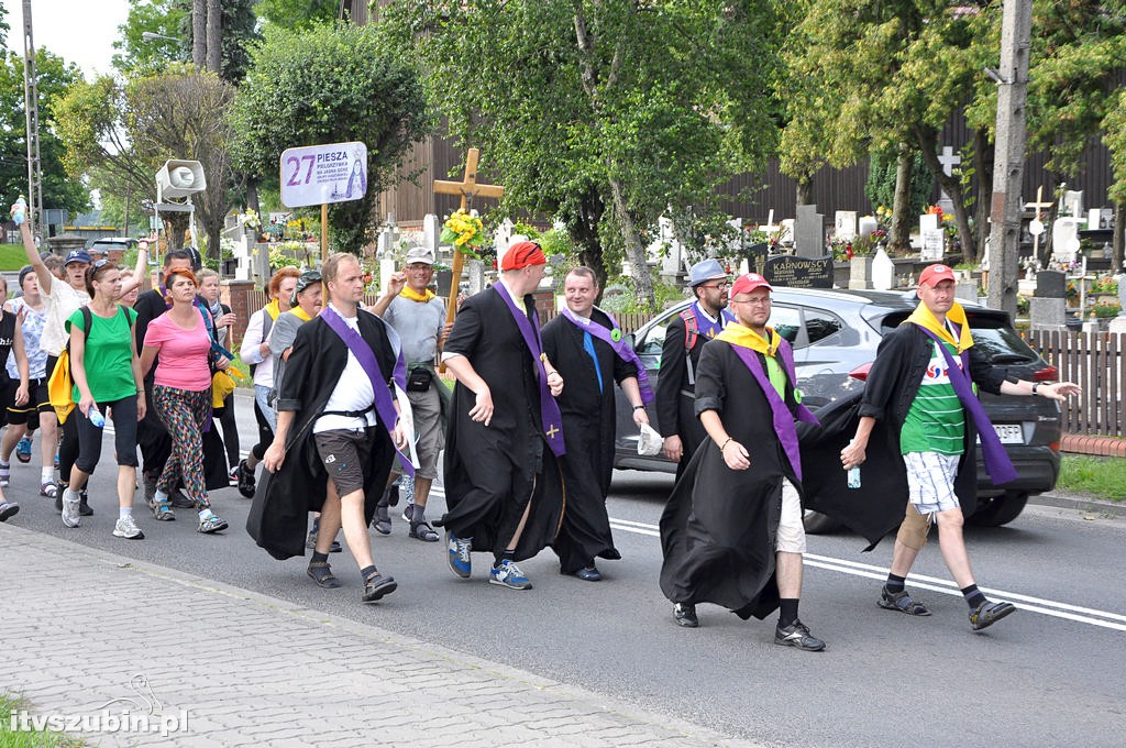 Pielgrzymi z grupy kaszubskiej dotarli do Szubina