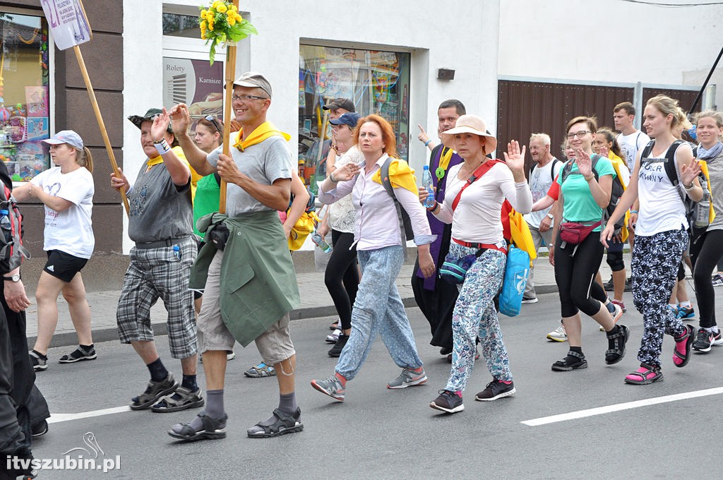 Pielgrzymi z grupy kaszubskiej dotarli do Szubina