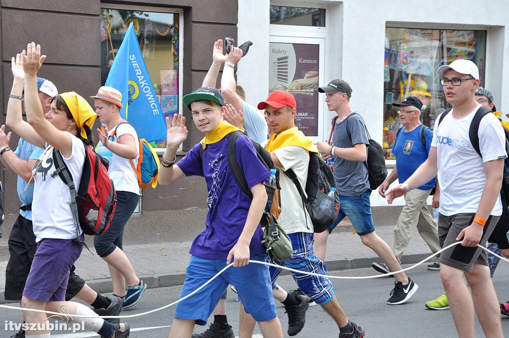 Pielgrzymi z grupy kaszubskiej dotarli do Szubina