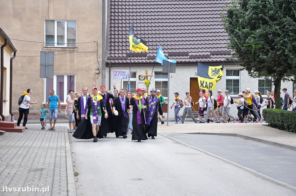 Pielgrzymi z grupy kaszubskiej dotarli do Szubina