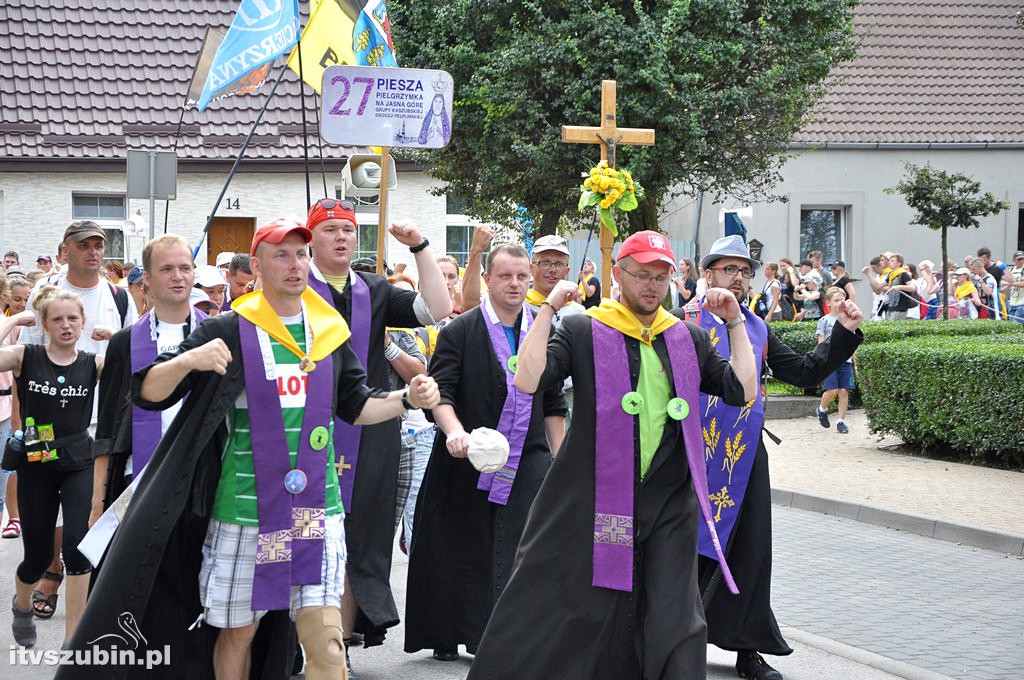 Pielgrzymi z grupy kaszubskiej dotarli do Szubina