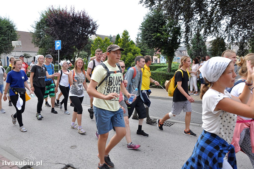 Pielgrzymi z grupy kaszubskiej dotarli do Szubina