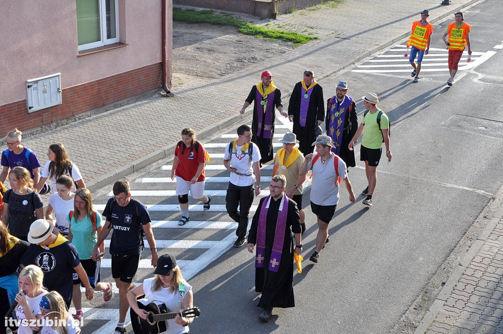 Pielgrzymi z grupy kaszubskiej dotarli do Szubina