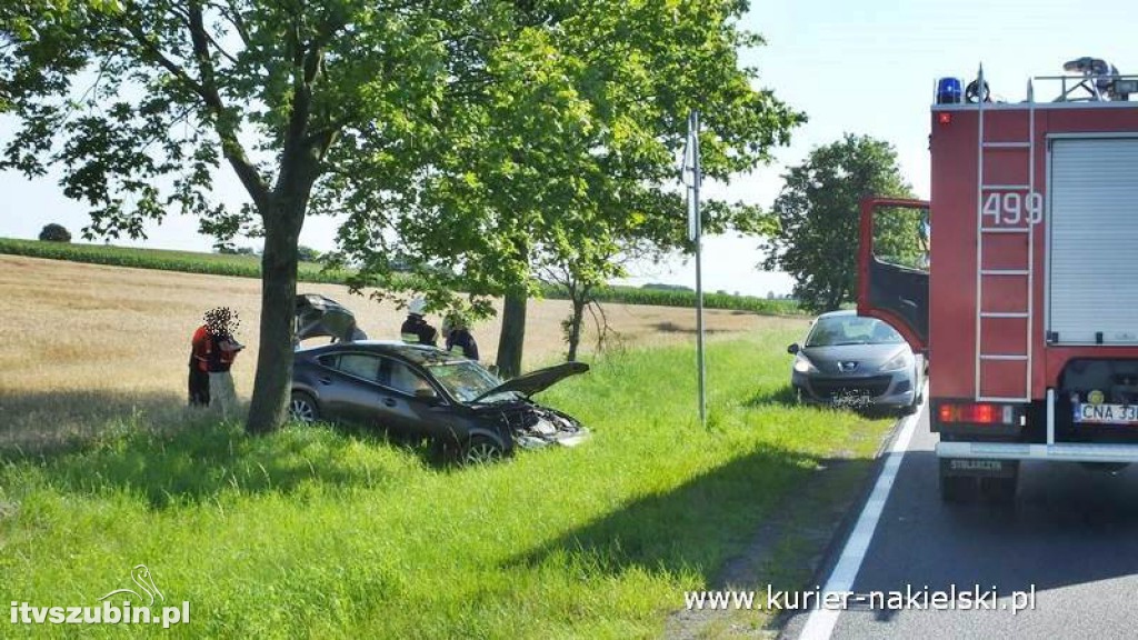 Kierujący mazdą może mówić o wielkim szczęściu