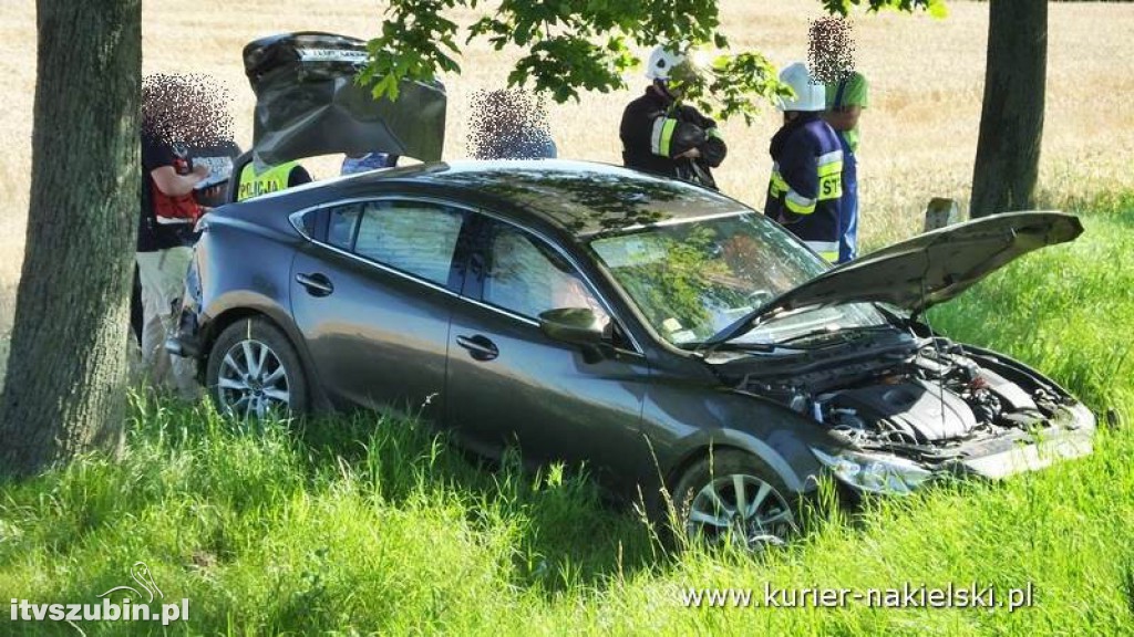 Kierujący mazdą może mówić o wielkim szczęściu