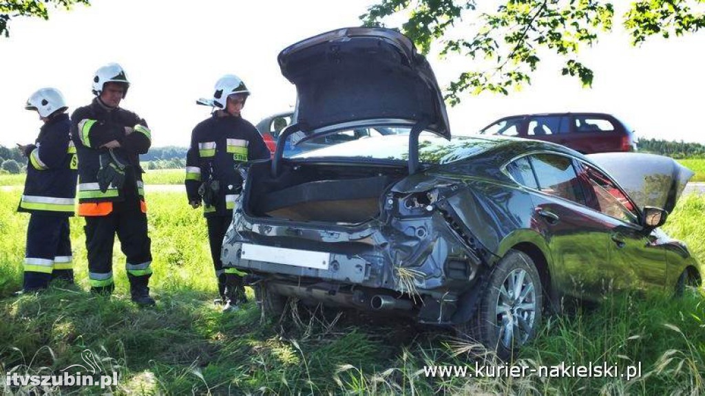 Kierujący mazdą może mówić o wielkim szczęściu