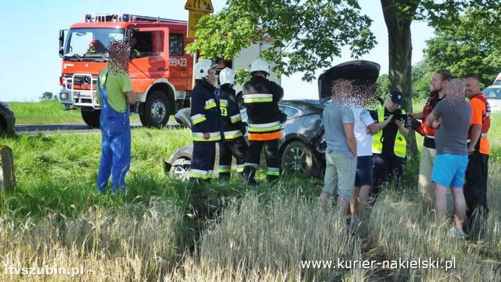 Kierujący mazdą może mówić o wielkim szczęściu