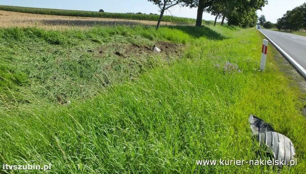 Kierujący mazdą może mówić o wielkim szczęściu