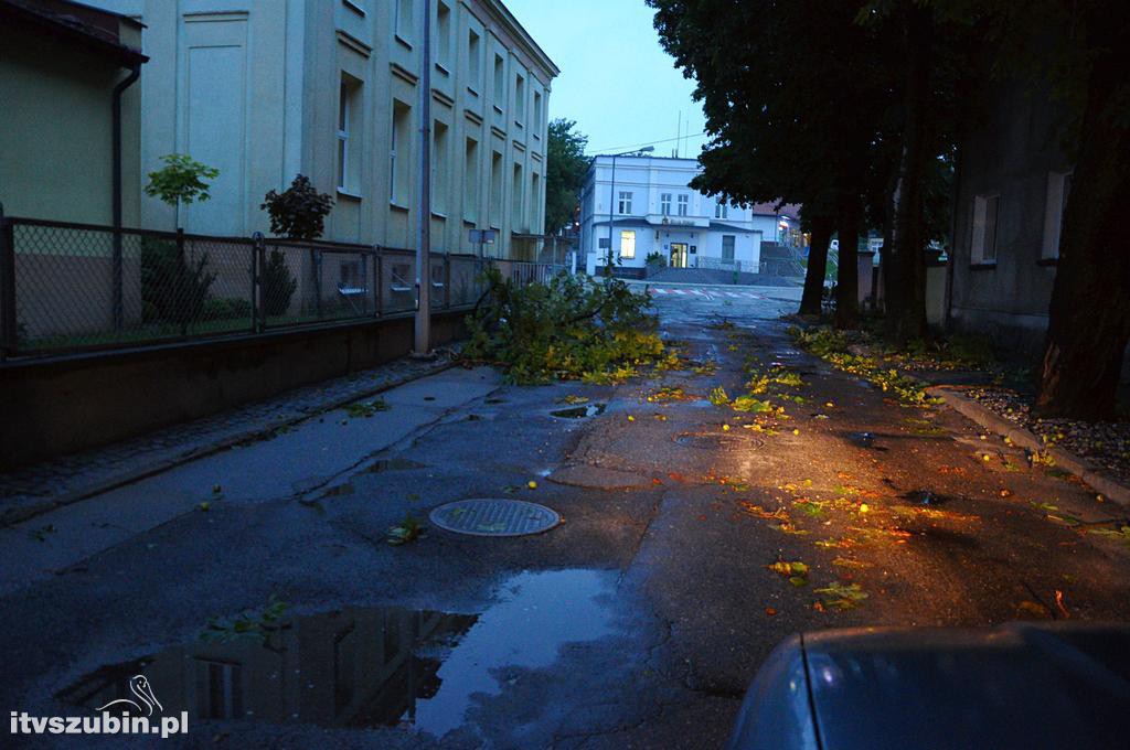 Tragiczny efekt nawałnic w Gminie Szubin