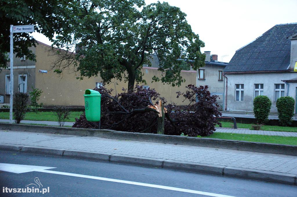 Tragiczny efekt nawałnic w Gminie Szubin